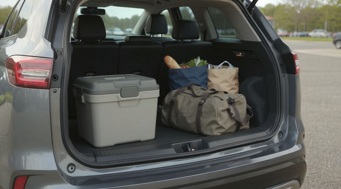 Ford Edge interior seating space