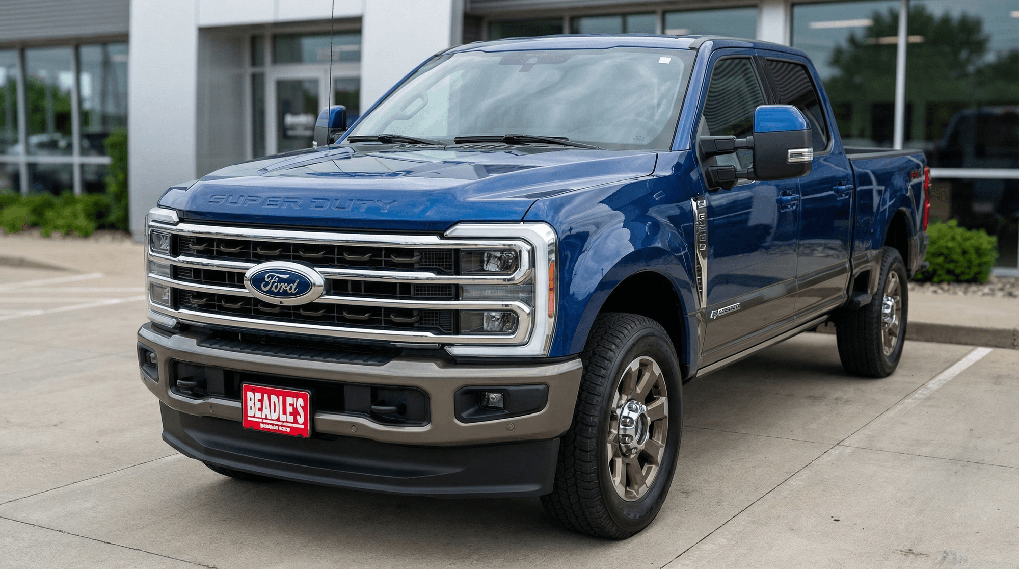 Argon Blue 2026 Ford F-250 exterior