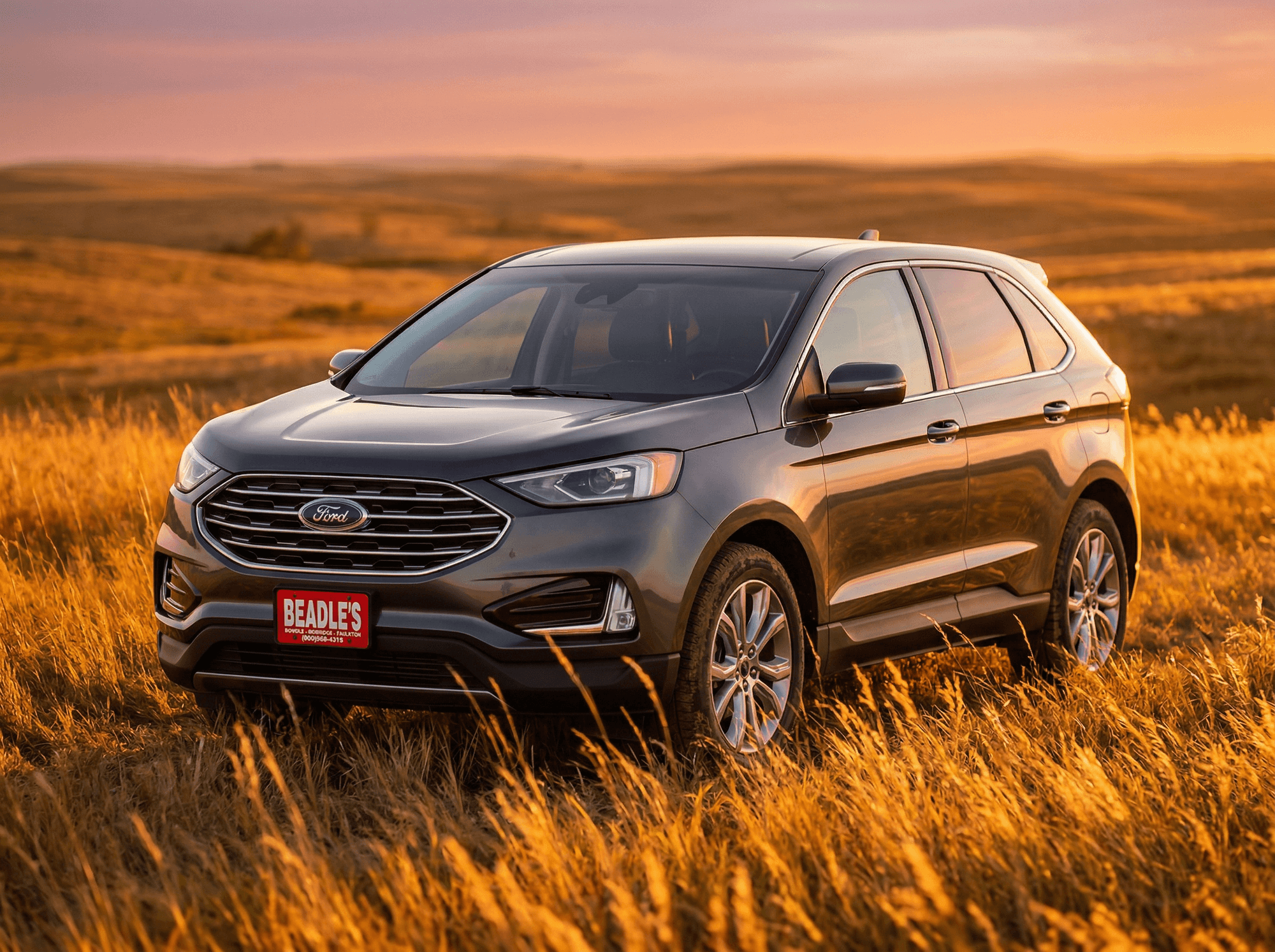 Ford Edge exterior towing capability