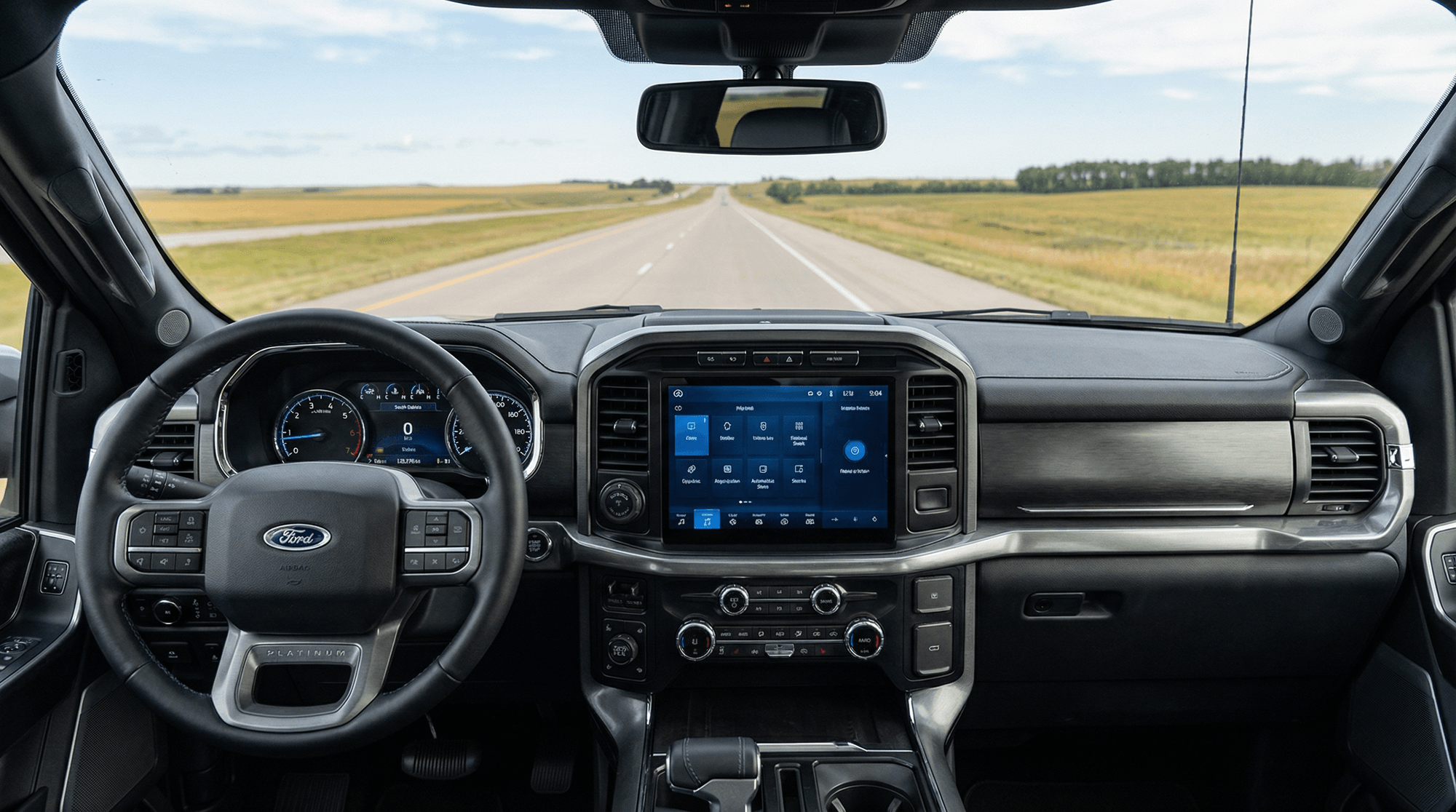 2026 Ford F-350 dashboard and digital technology displays