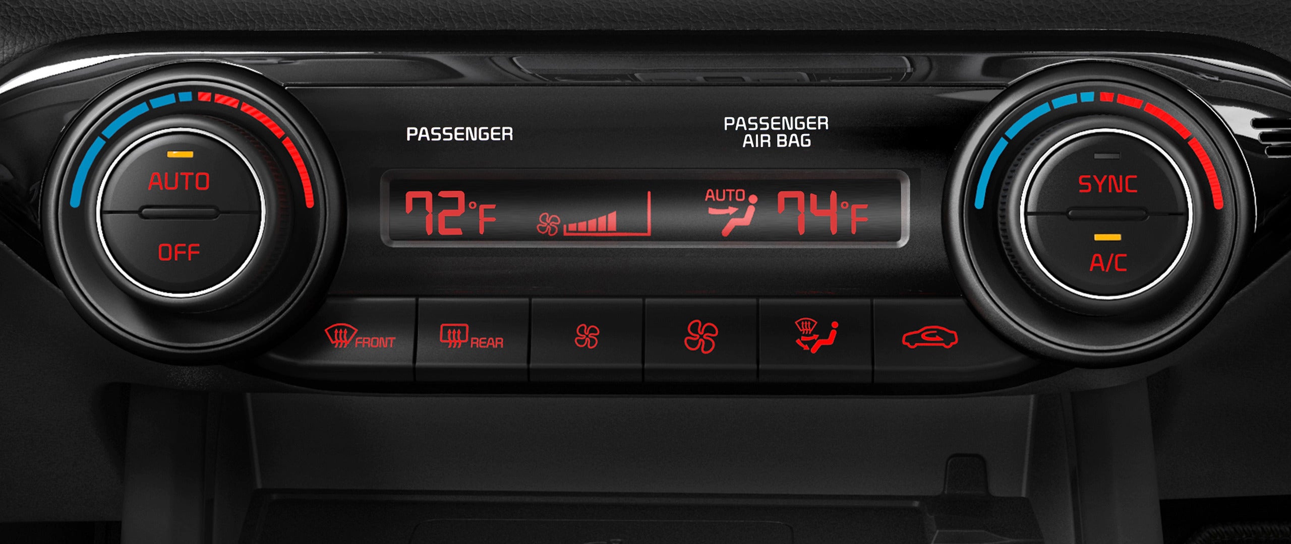 2022 Kia Forte available dual zone automatic temperature control