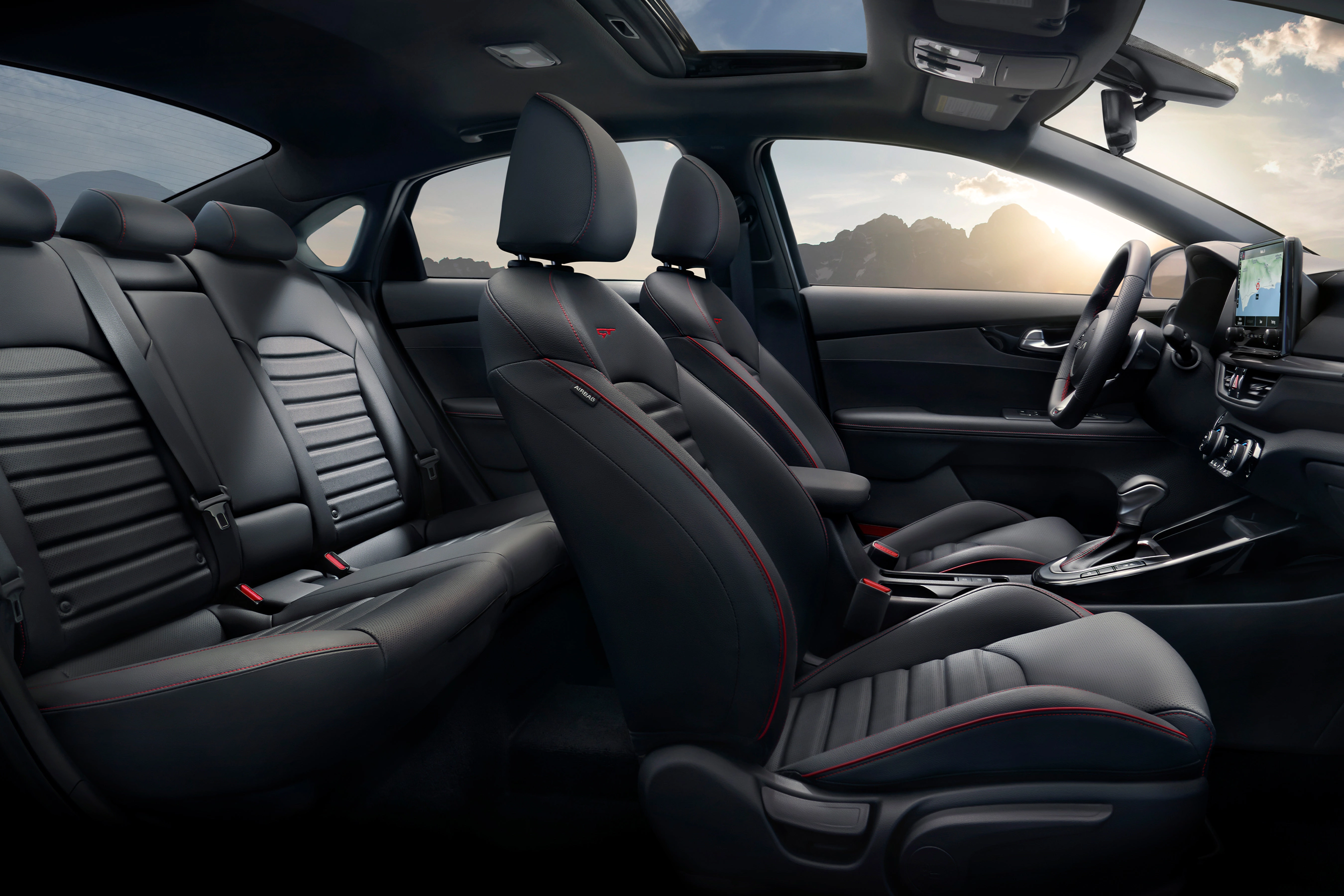 2022 Kia Forte has an available 111 cu ft of cabin space