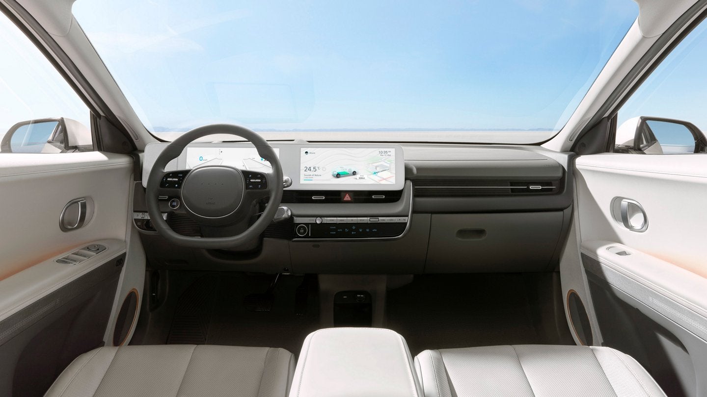 2022 Hyundai IONIQ 5 12.3 inch touchscreen display