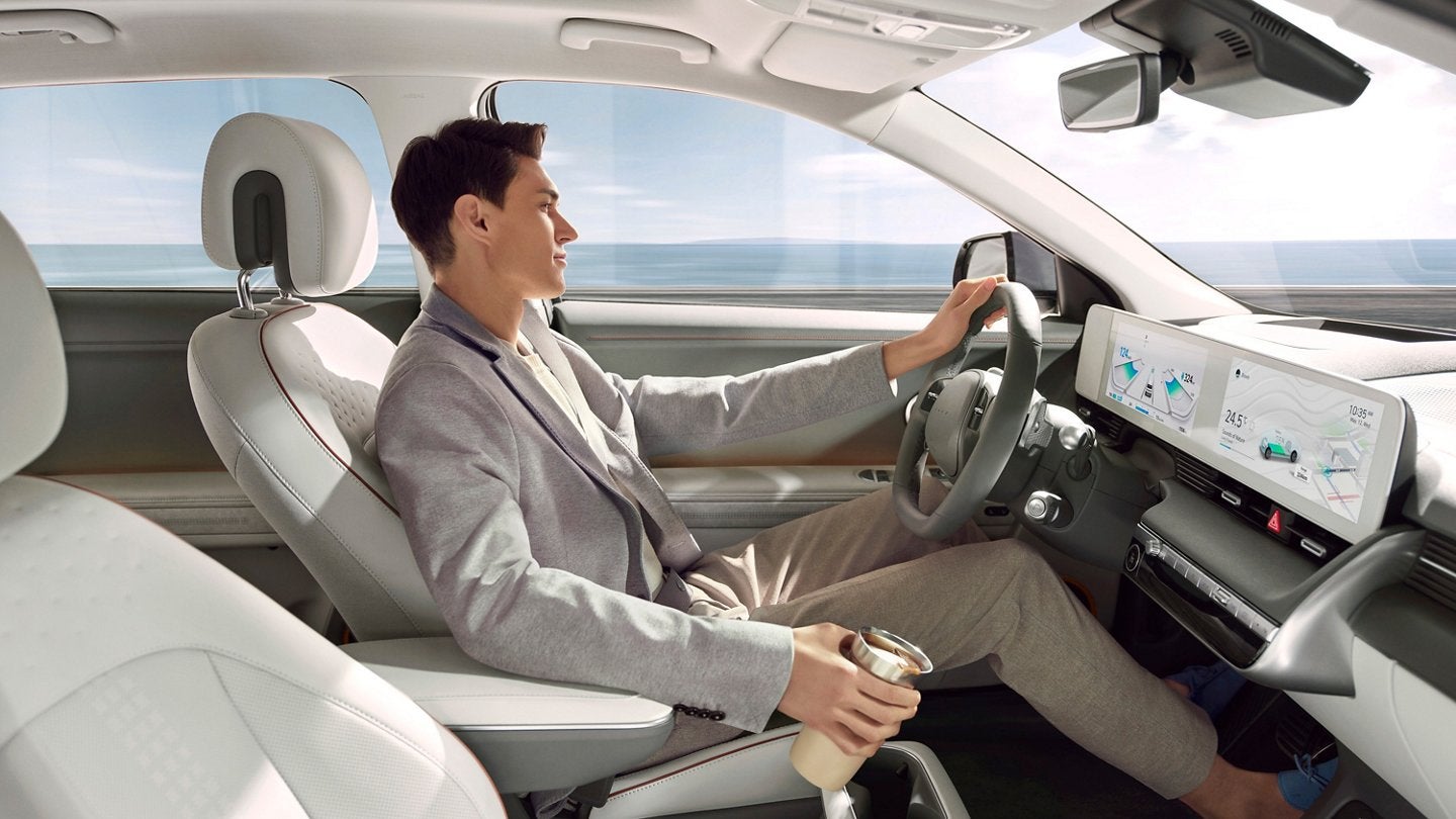 2022 Hyundai IONIQ 5 spacious cabin interior