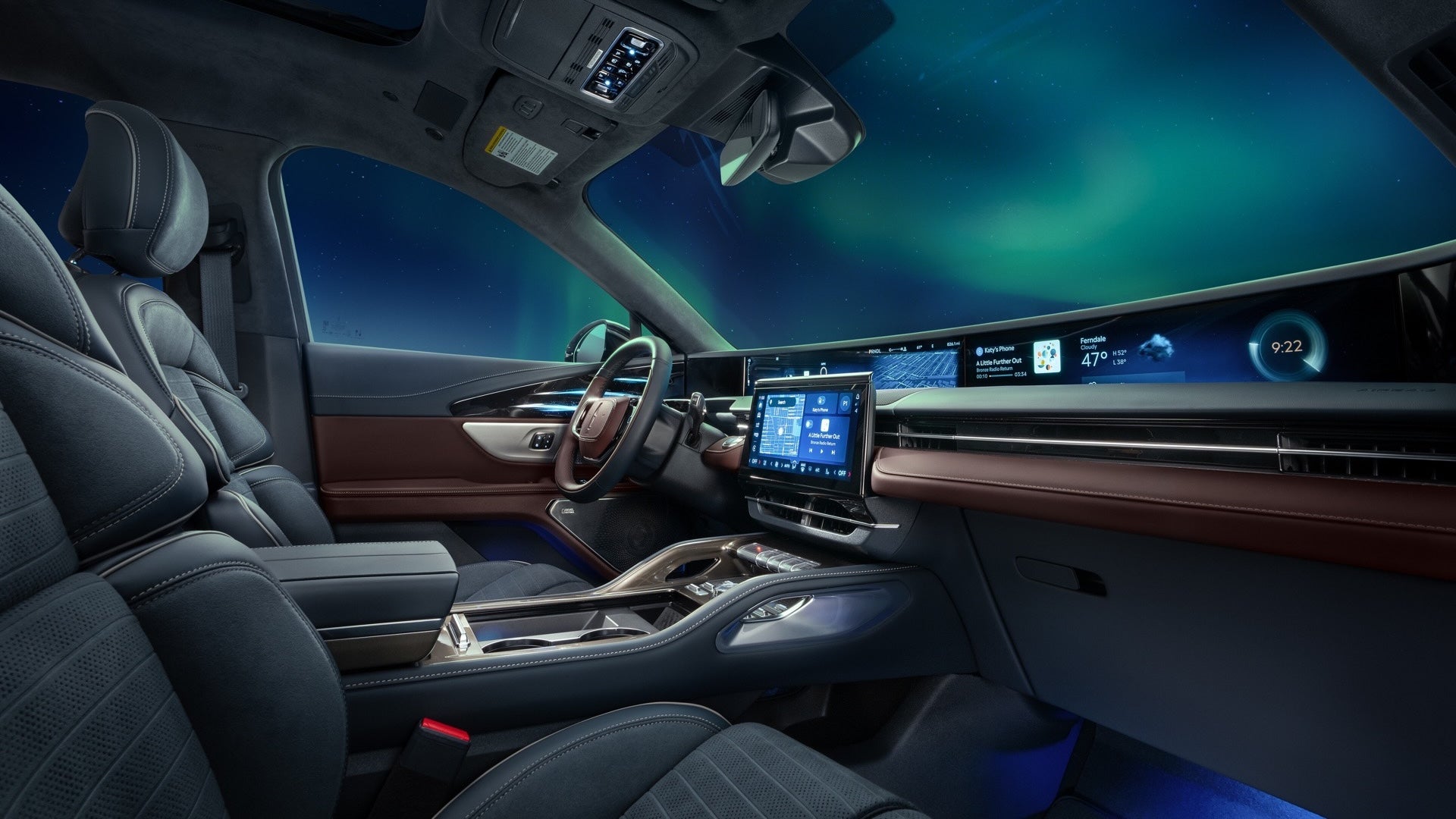Interior of the 2026 Lincoln Nautilus