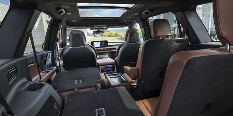 interior of 2025 lincoln aviator in bethesda, md