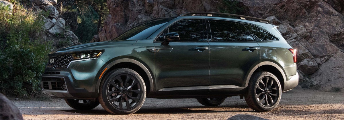 The 2022 Kia Sorento has several options near Dublin OH