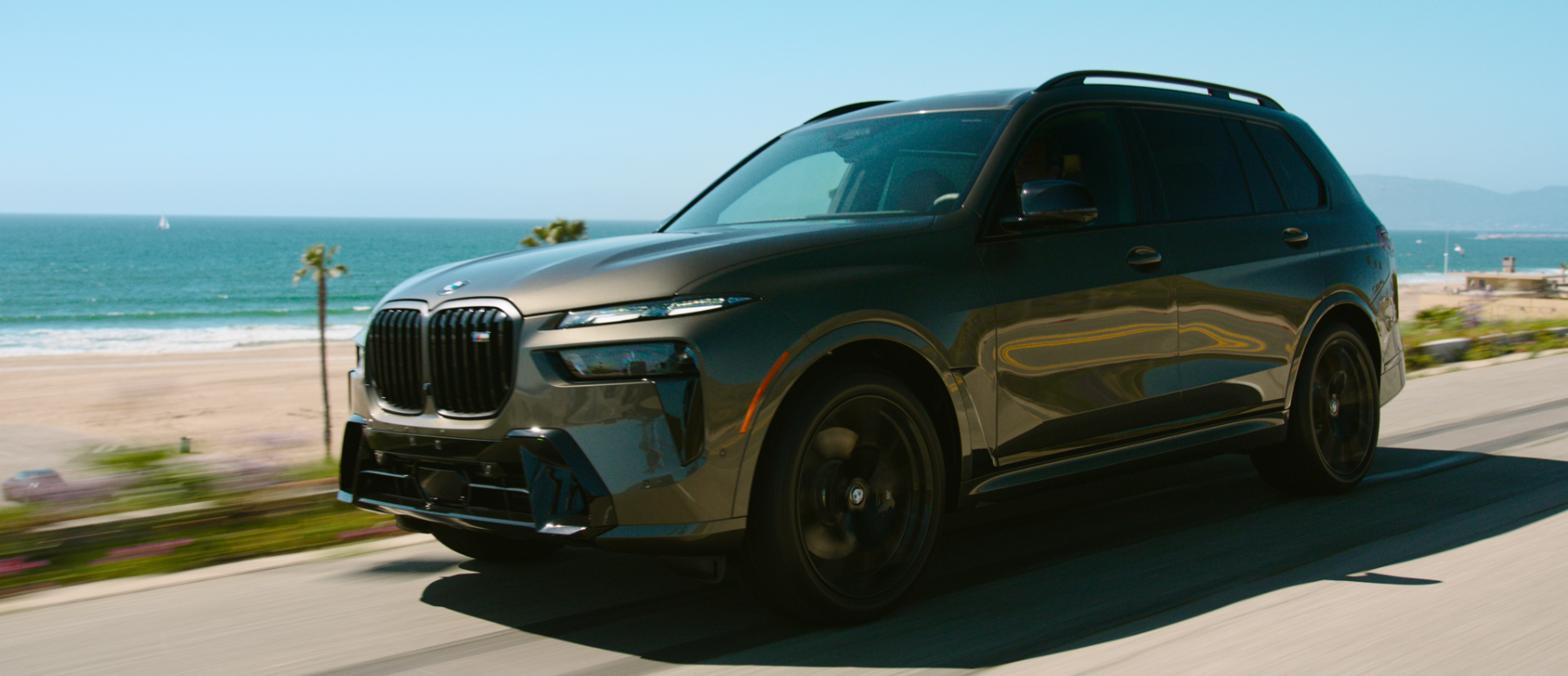 2027 BMW X7 SUV prepared for a Michigan road trip