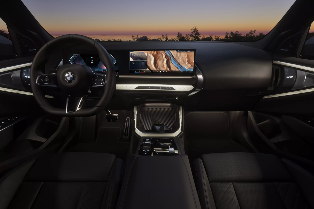 2026 BMW X3 Dashboard BMW Curved Display and dashboard inside 2026 BMW X3