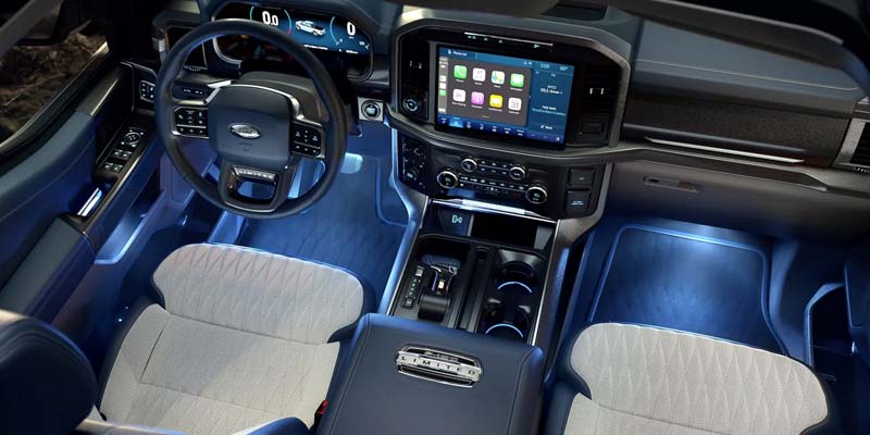 Ford F-150 dashboard