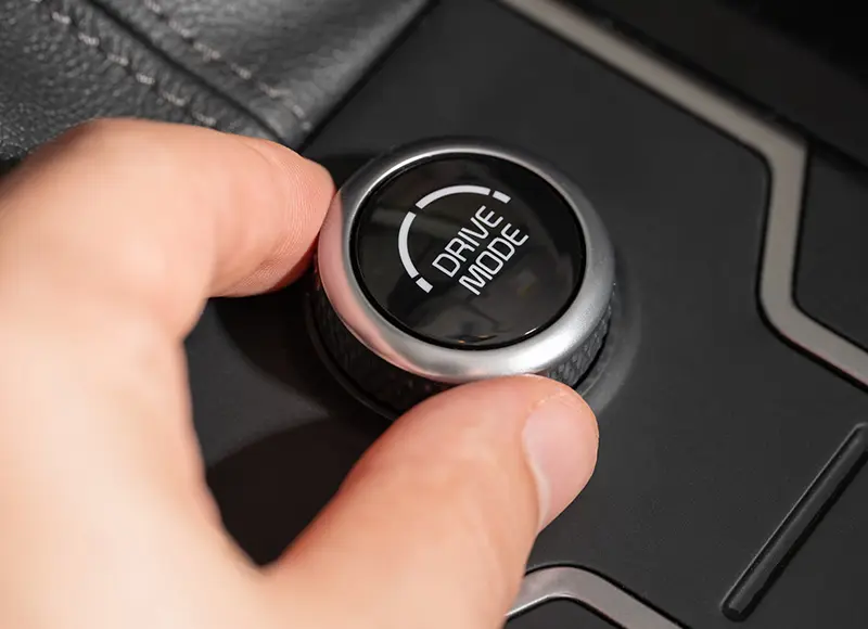 drive modes knob