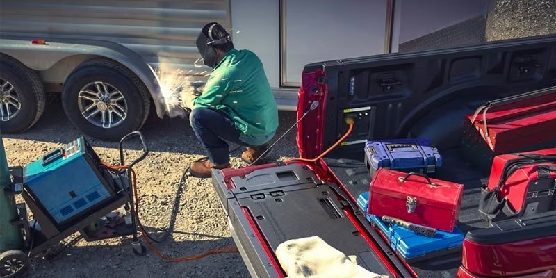 Ford F-150 truck bed