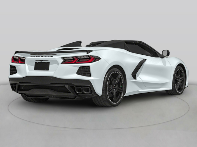 The rear end of a 2024 Chevrolet Corvette