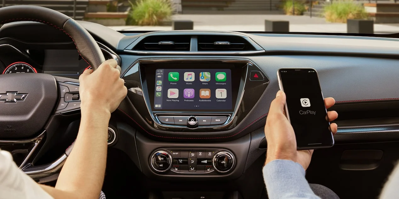 The interior of the 2023 Chevrolet Trailblazer