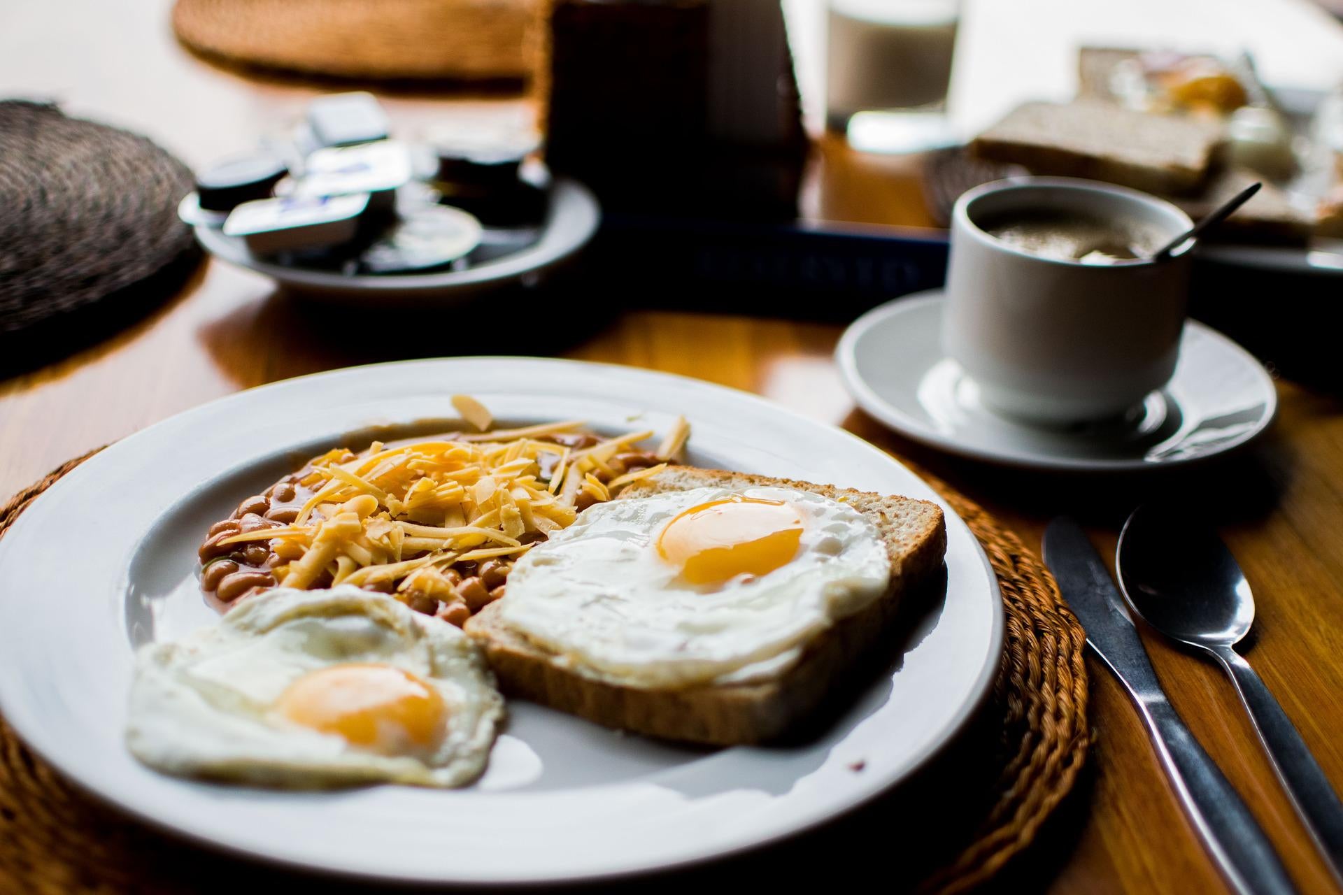 Breakfast on a plate