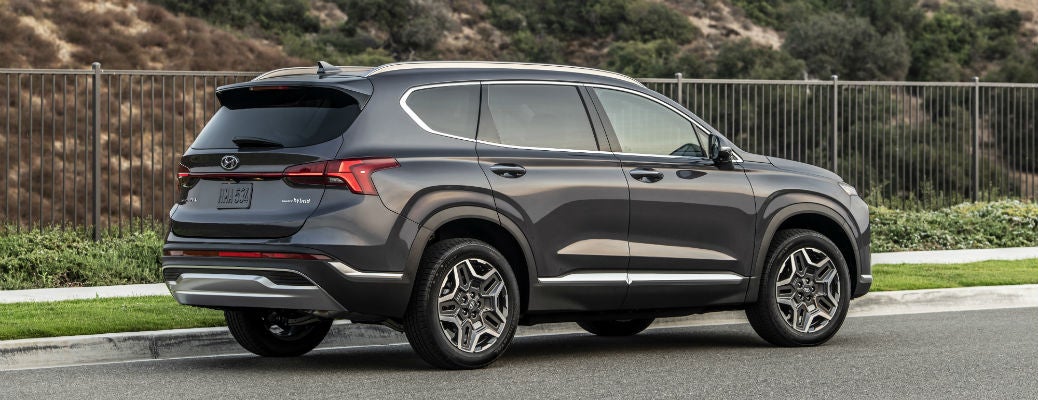 Gray 2021 Hyundai Santa Fe