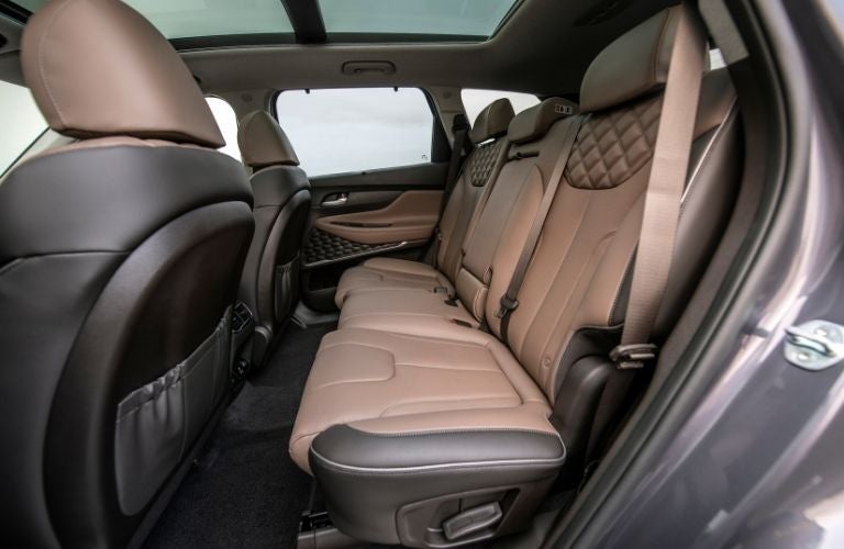 2021 Hyundai Santa Fe Rear Seats