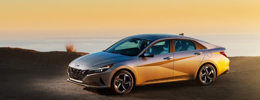 Silver 2021 Hyundai Elantra
