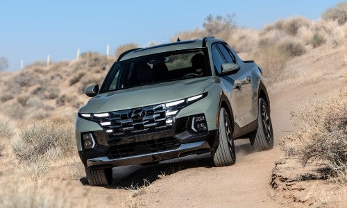 Gray 2022 Hyundai Santa Cruz