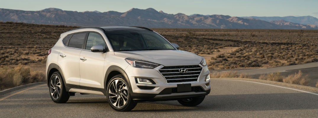 White 2020 Hyundai Tucson