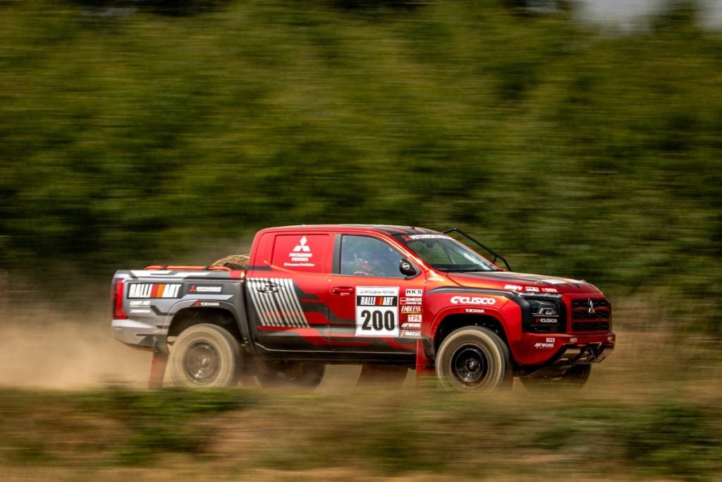 Team Mitsubishi Ralliart to Compete in the Asia Cross Country Ra