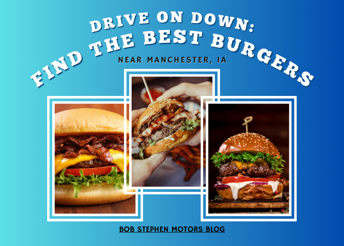 burgers near Manchester, IA
