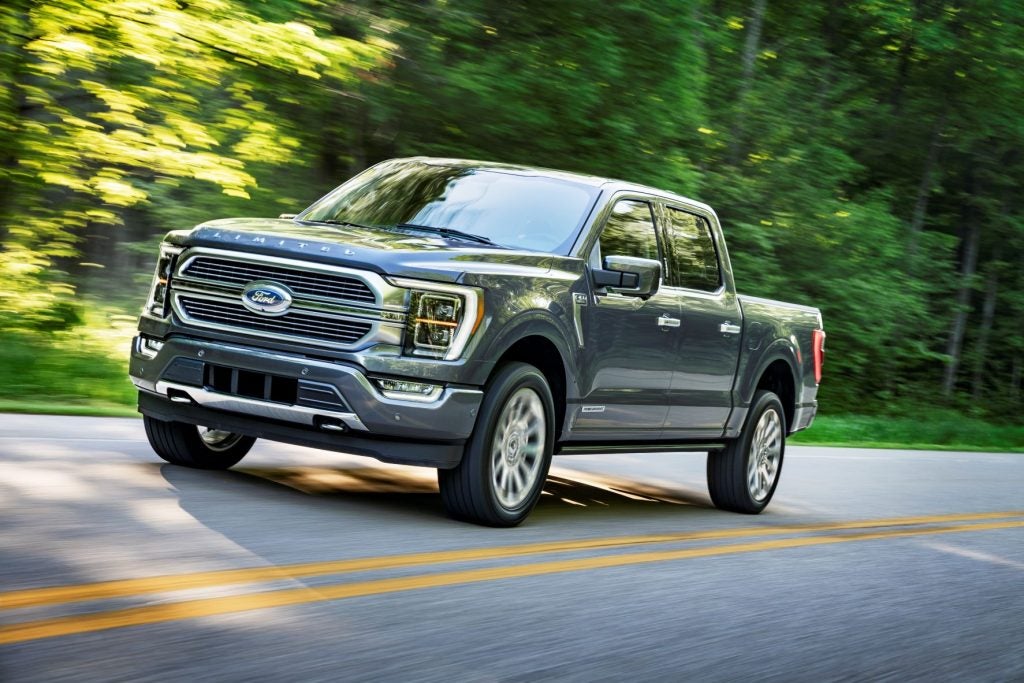 Gray-2022-Ford-F-150-Limited-driving-by-a-forest-1-1024x683-1