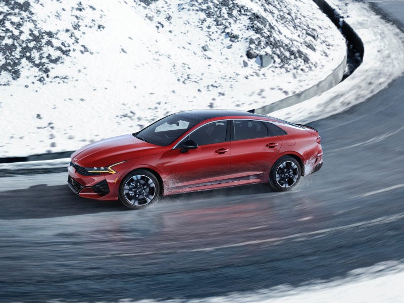 A 2022 Kia K5 thrills drivers near Canton OH