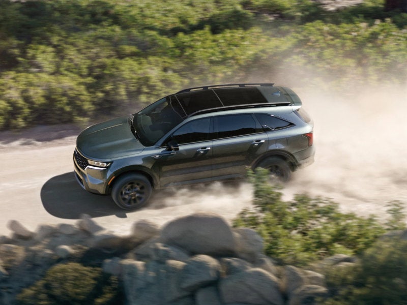 Research trim levels on a 2022 Kia Sorento near Kent OH