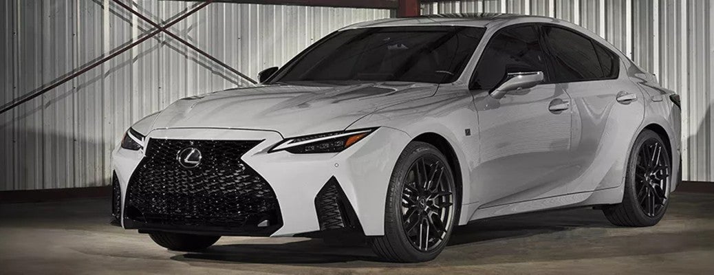 A new 2022 Lexus sedan to illustrate use the Lexus Interface for Navigation