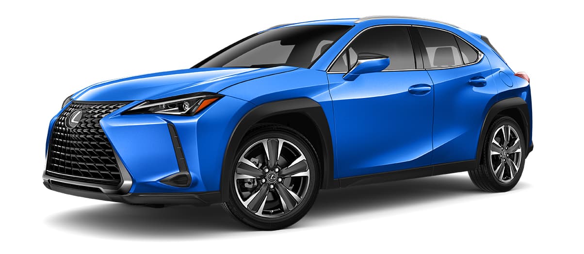 Grecian Water 2022 Lexus UX on White Background