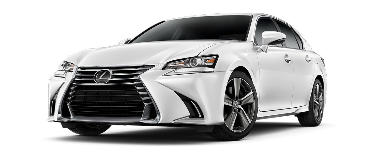Eminent White Pearl 2020 Lexus GS on White Background