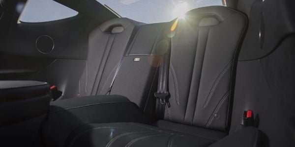 2021 Lexus LC Coupe Rear Seat Interior