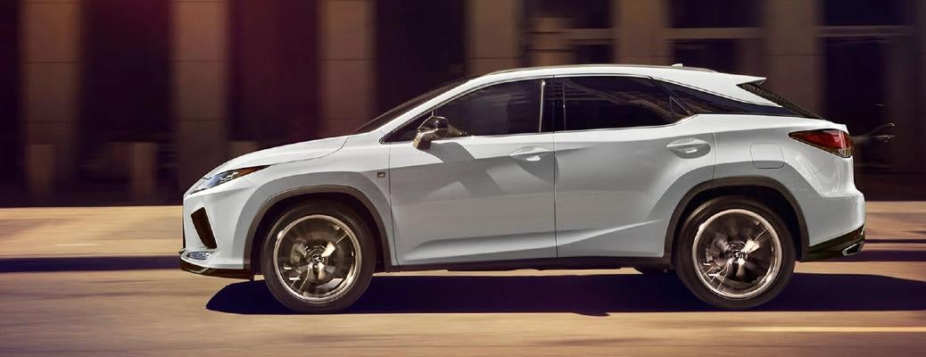 A white 2022 Lexus RX
