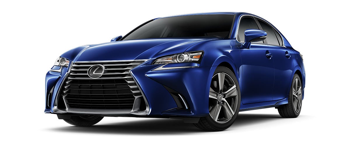 Nightfall Mica 2020 Lexus GS on White Background