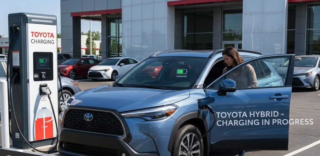 Toyota hybrid vehicle battery and electrified Toyota model ownership value