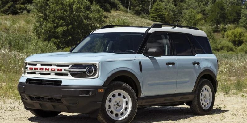 2023 Ford Bronco Sport design