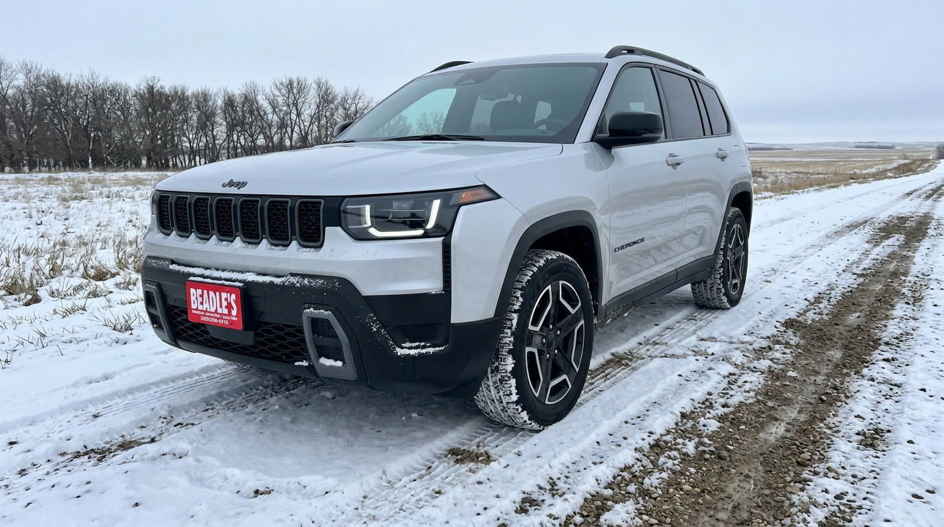 2026 Jeep Cherokee winter driving snow South Dakota