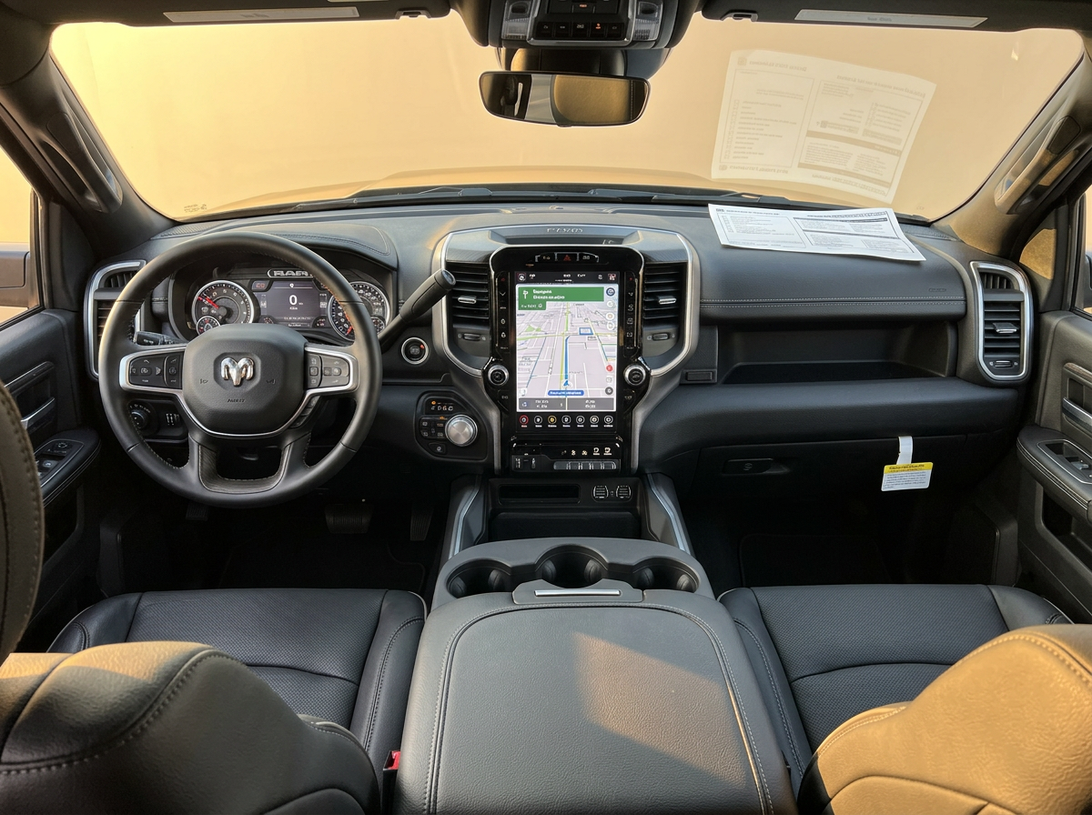 2026 Ram 2500 Interior Dashboard