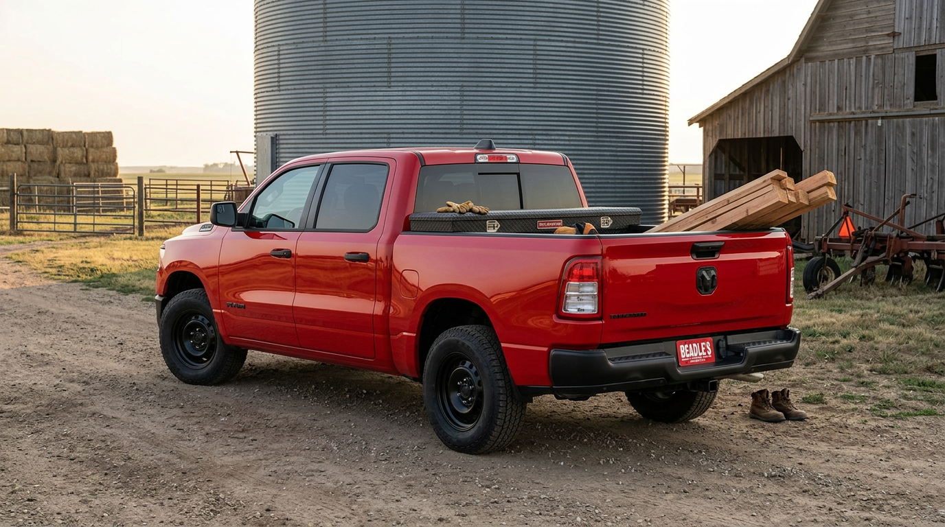 New Ram 1500 ready for delivery at Beadle's, Bowdle SD