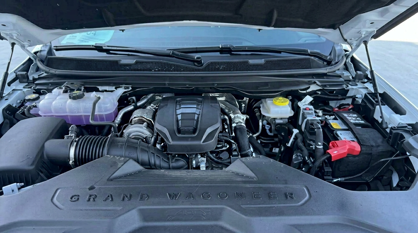 2026 Jeep Grand Wagoneer L Hurricane Twin Turbo engine Bowdle