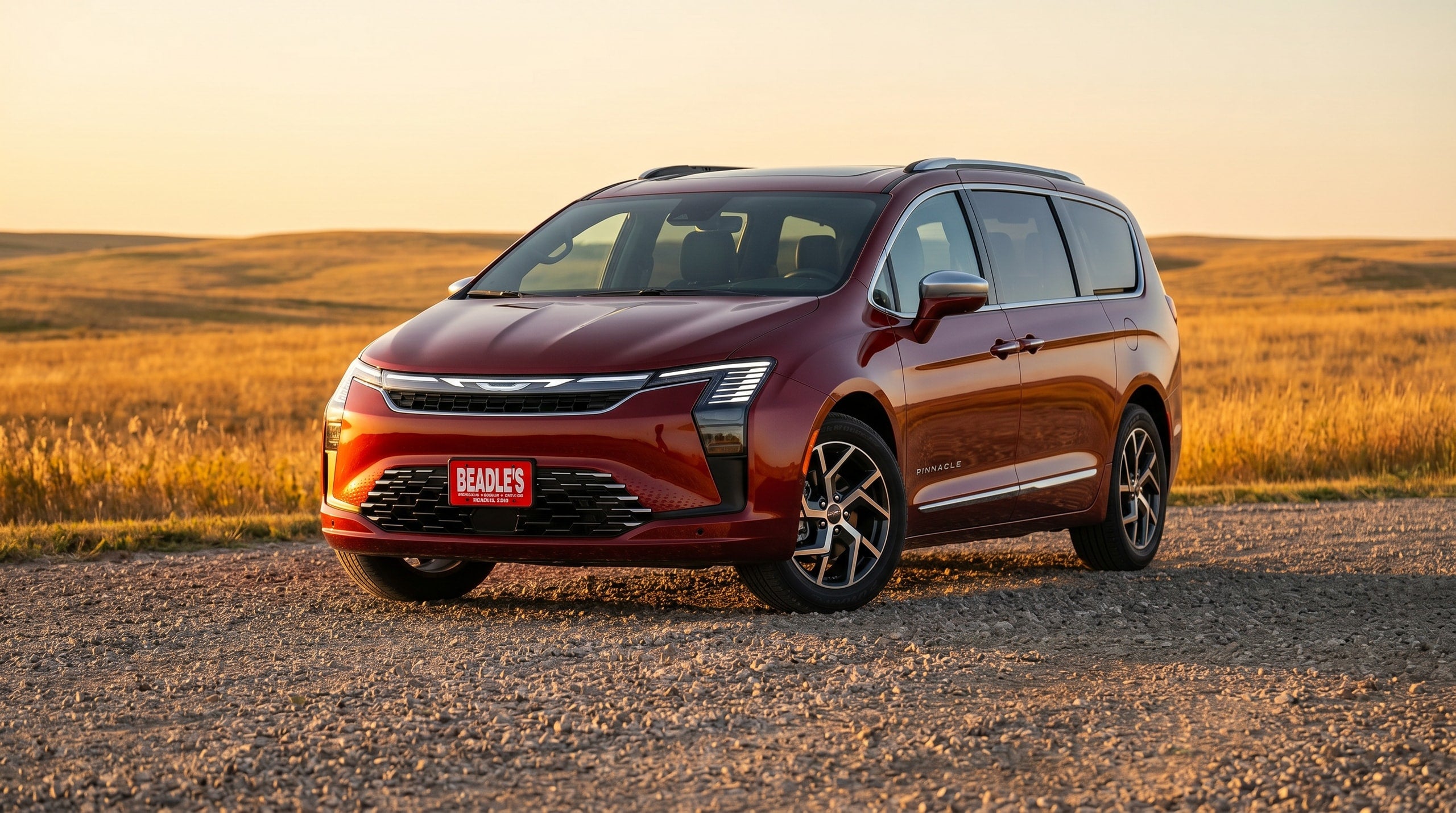 2027 Chrysler Pacifica in Red Hot Pearl in South Dakota