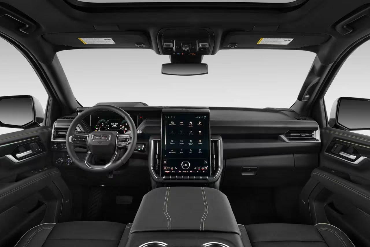 2026 GMC Yukon XL Elevation interior and dash