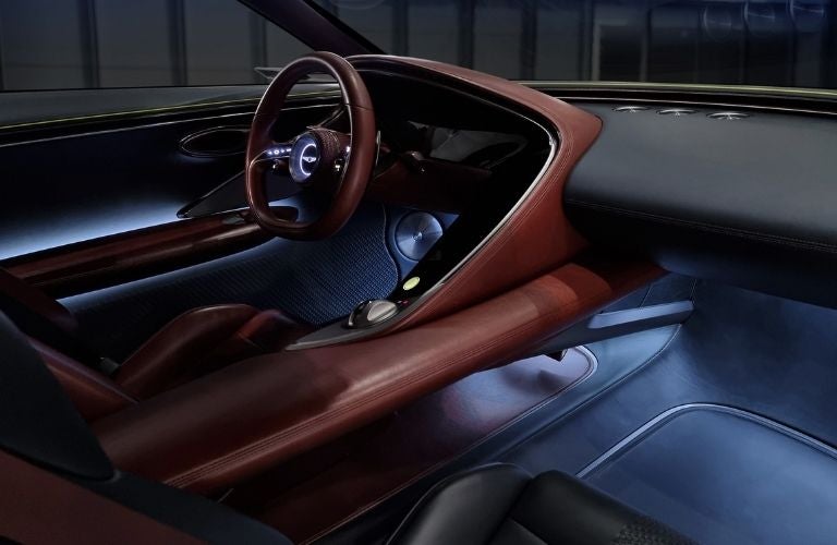 Genesis X Concept Front Interior