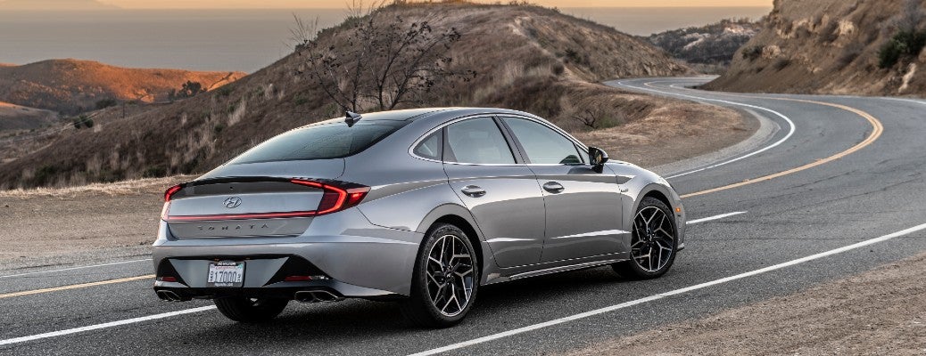 Silver 2021 Hyundai Sonata N Line