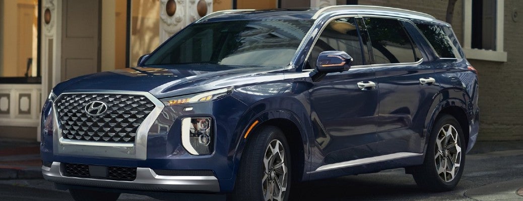 Blue 2021 Hyundai Palisade Calligraphy