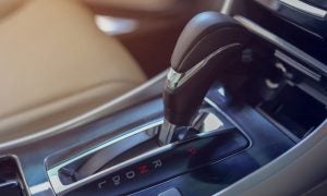 A gear shifter in need of repair near Wooster, OH