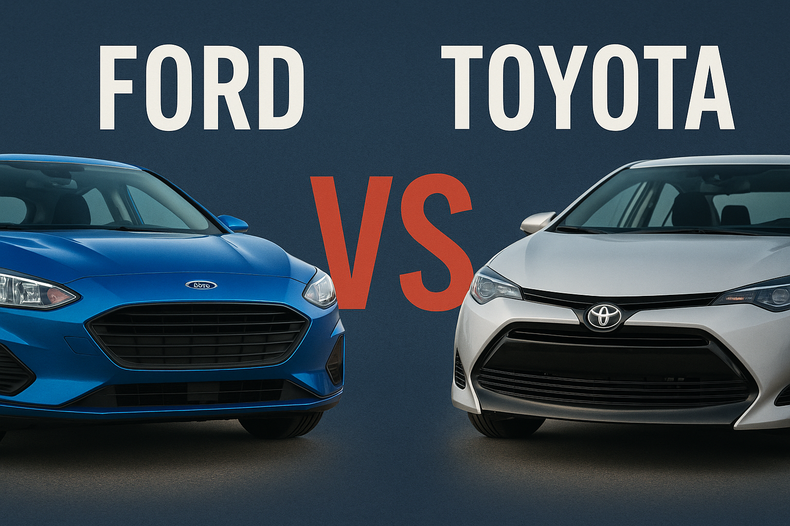 Ford vs Toyota Comparison