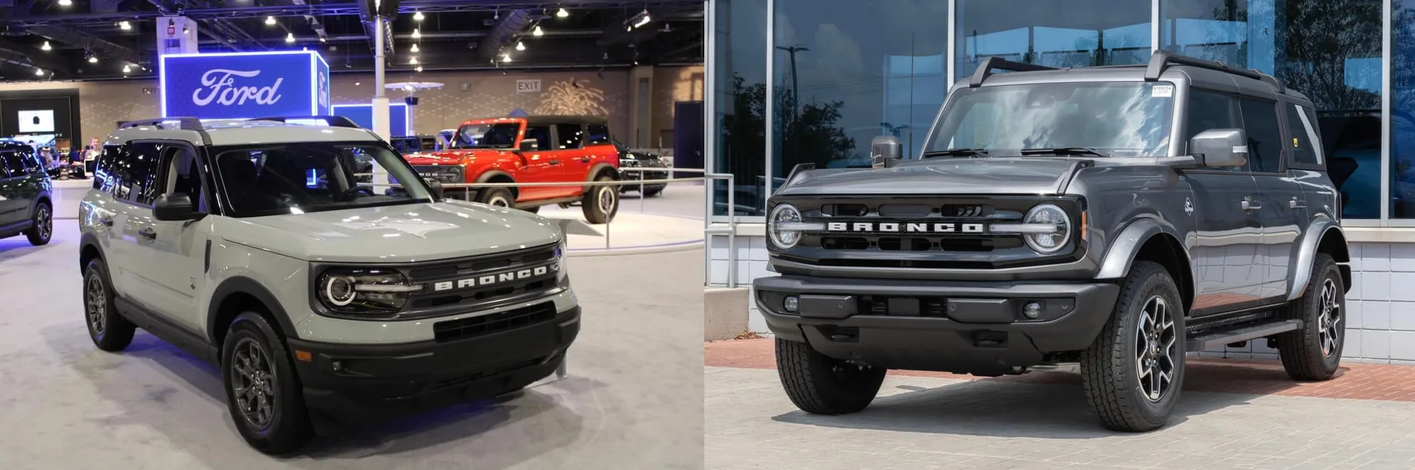 ford bronco vs bronco sport