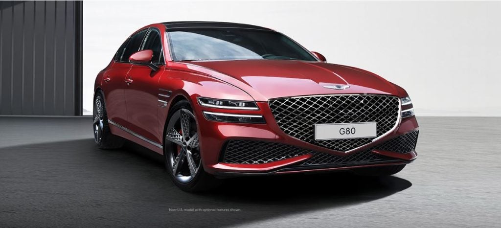 2022 Genesis G80 